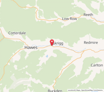 Map of Bainbridge, EnglandEngland