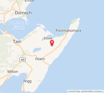 Map of Balaldie, ScotlandScotland