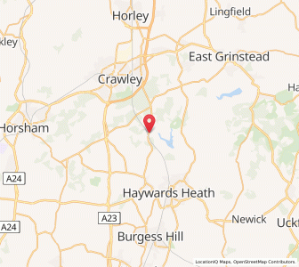 Map of Balcombe, EnglandEngland