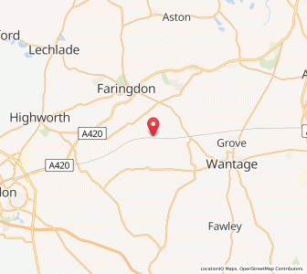 Map of Balking, EnglandEngland