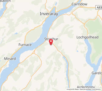 Map of Ballimore, ScotlandScotland