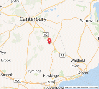 Map of Barham, EnglandEngland