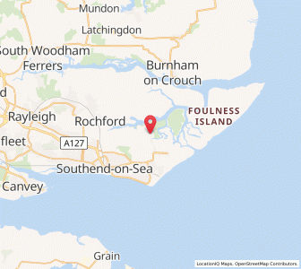 Map of Barling, EnglandEngland