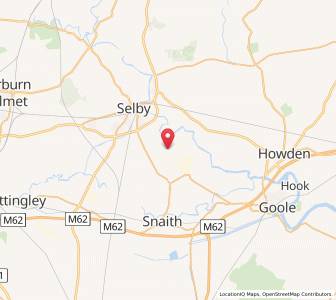 Map of Barlow, EnglandEngland