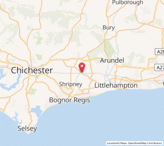 Map of Barnham, EnglandEngland