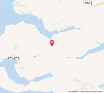 Map of Barrisdale, ScotlandScotland
