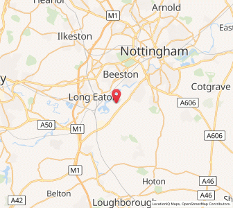 Map of Barton in Fabis, EnglandEngland