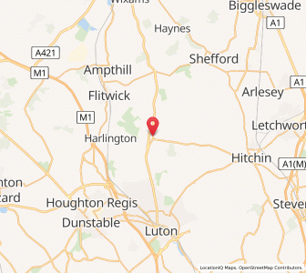Map of Barton-le-Clay, EnglandEngland