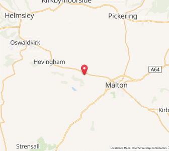 Map of Barton le Street, EnglandEngland