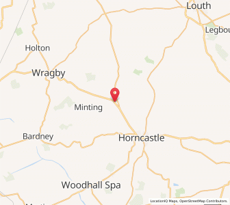 Map of Baumber, EnglandEngland