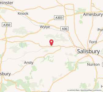 Map of Baverstock, EnglandEngland