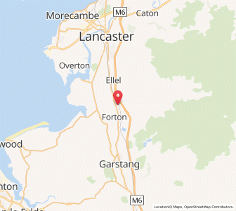 Map of Bay Horse, EnglandEngland