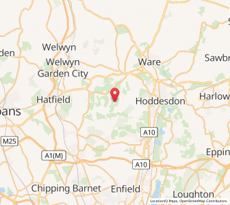 Map of Bayford, EnglandEngland
