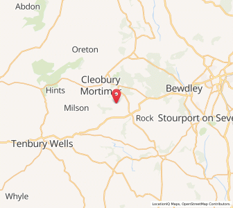 Map of Bayton, EnglandEngland