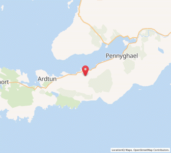Map of Beach, ScotlandScotland