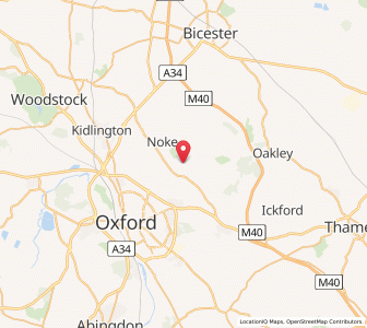 Map of Beckley, EnglandEngland