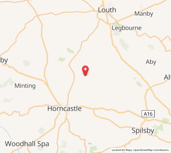 Map of Belchford, EnglandEngland