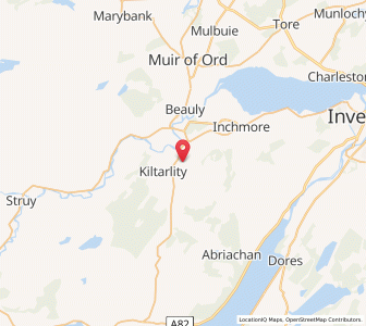 Map of Belladrum, ScotlandScotland
