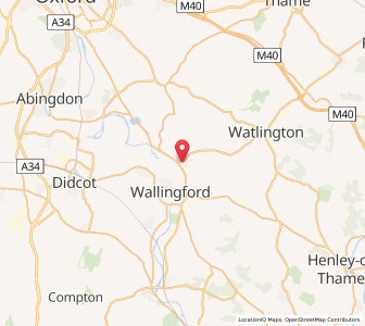 Map of Benson, EnglandEngland