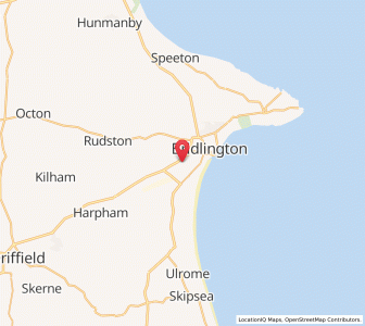 Map of Bessingby, EnglandEngland