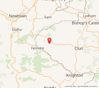 Map of Bettws y Crwyn, EnglandEngland