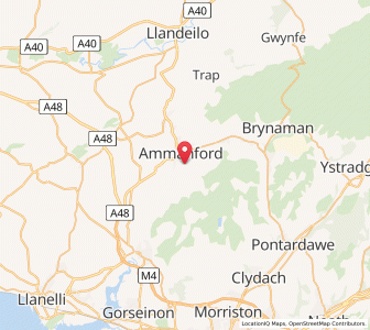 Map of Bettws, WalesWales