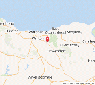 Map of Bicknoller, EnglandEngland