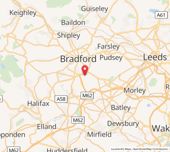 Map of Bierley, EnglandEngland