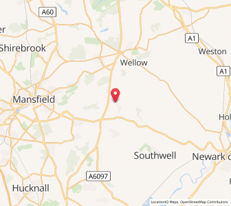 Map of Bilsthorpe, EnglandEngland