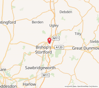 Map of Birchanger, EnglandEngland