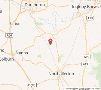 Map of Birkby, EnglandEngland