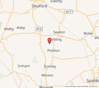 Map of Birthorpe, EnglandEngland