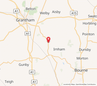 Map of Bitchfield, EnglandEngland
