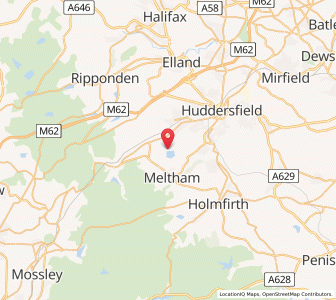 Map of Blackmoorfoot, EnglandEngland