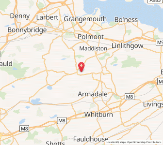 Map of Blackston, ScotlandScotland