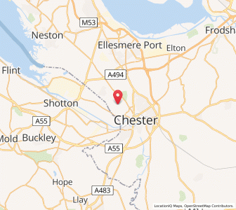 Map of Blacon, EnglandEngland