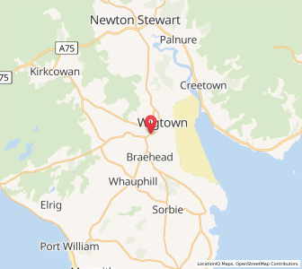 Map of Bladnoch, ScotlandScotland