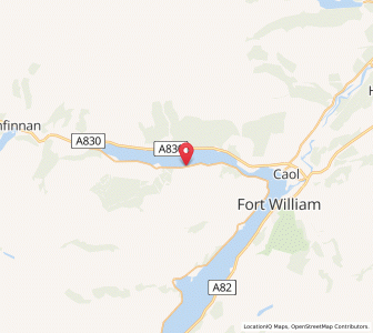 Map of Blaich, ScotlandScotland