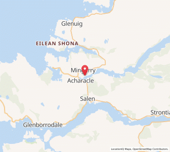 Map of Blain, ScotlandScotland