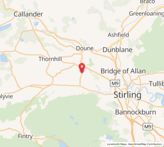 Map of Blairdrummond, ScotlandScotland