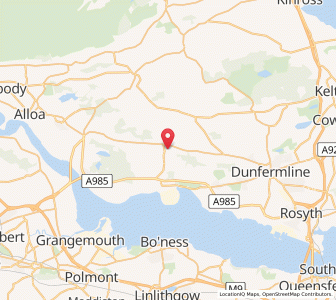 Map of Blairhall, ScotlandScotland
