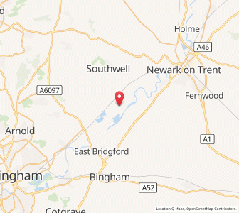 Map of Bleasby, EnglandEngland