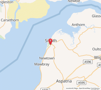 Map of Blitterlees, ScotlandScotland