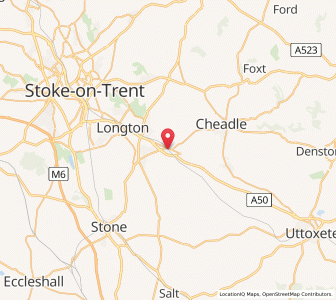 Map of Blythebridge, EnglandEngland