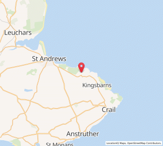 Map of Boarhills, ScotlandScotland