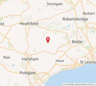 Map of Bodle Street, EnglandEngland