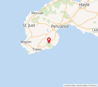 Map of Boleigh, EnglandEngland