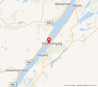 Map of Boleskine, ScotlandScotland