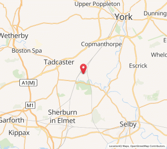 Map of Bolton Percy, EnglandEngland