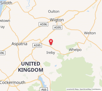Map of Boltongate, EnglandEngland